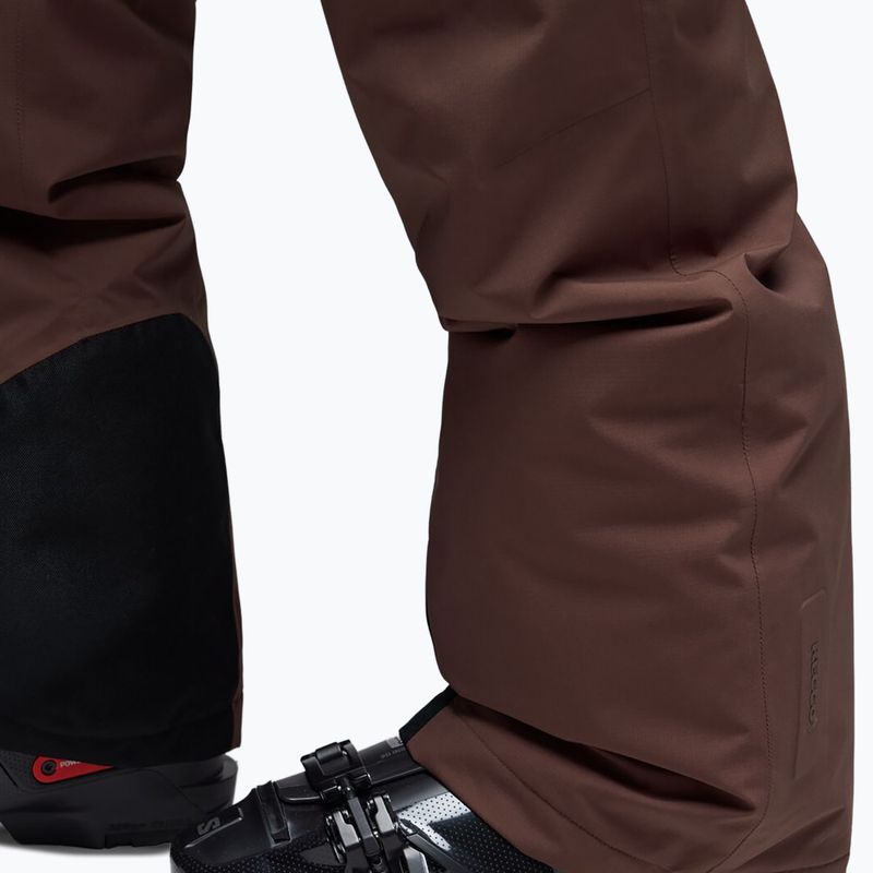 Pantaloni de schi pentru bărbați Oakley Canopy Pro Insulated Dark Umber/Flame Red 5