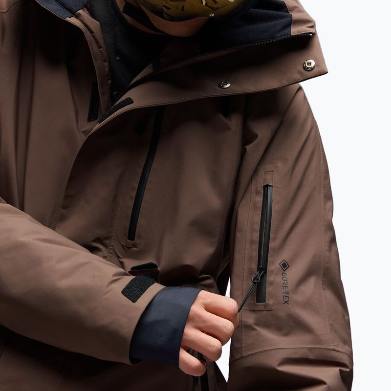 Geacă de snowboard pentru bărbați Oakley Sub Temp RC Gore-Tex 2.0 32F dark umber 6