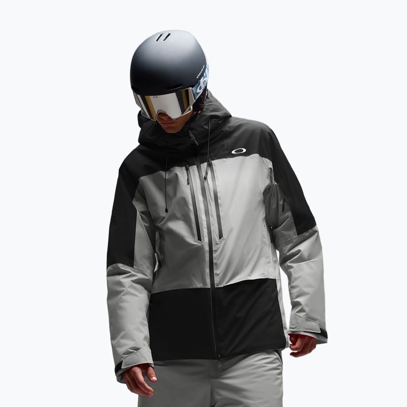 Geacă de schi pentru bărbați Oakley Canopy Pro Insulated pitch black/cement