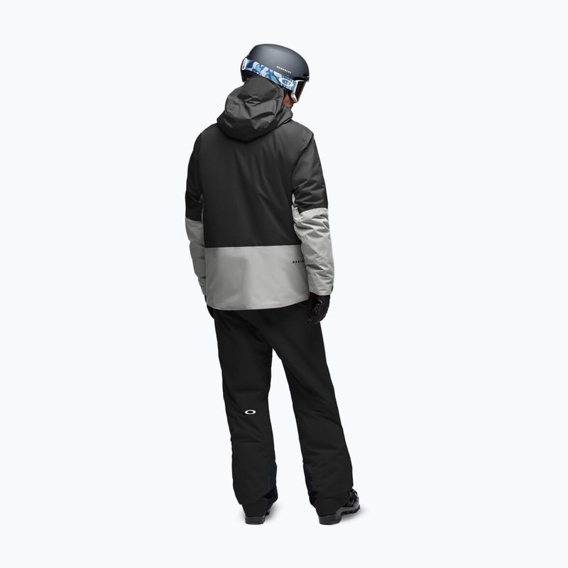Pantaloni de schi pentru bărbați Oakley Canopy Pro Insulated Pitch Black/Cement 3