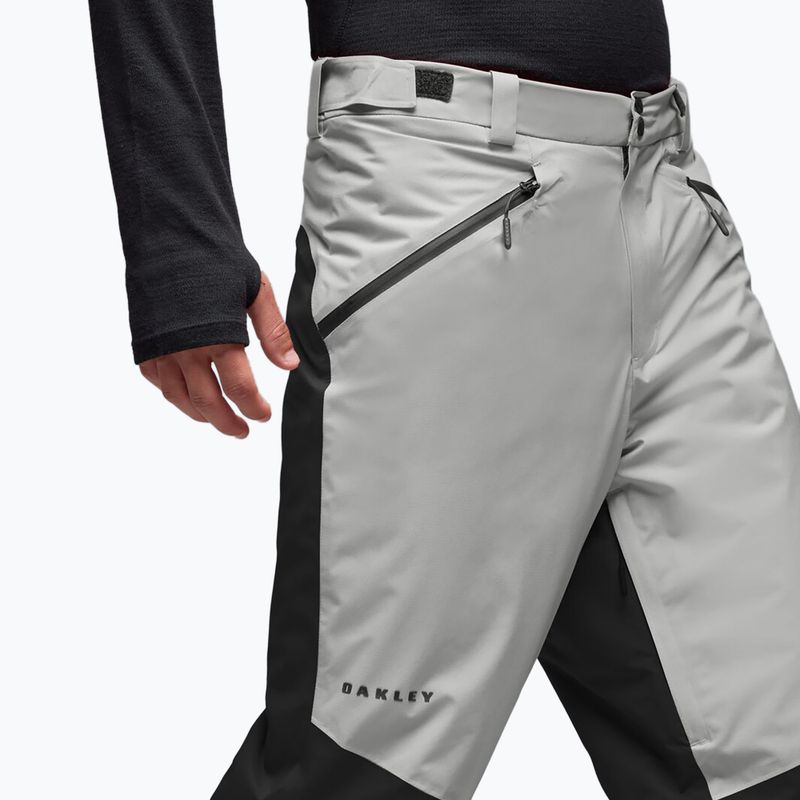 Pantaloni de schi pentru bărbați Oakley Canopy Pro Insulated Pitch Black/Cement 4