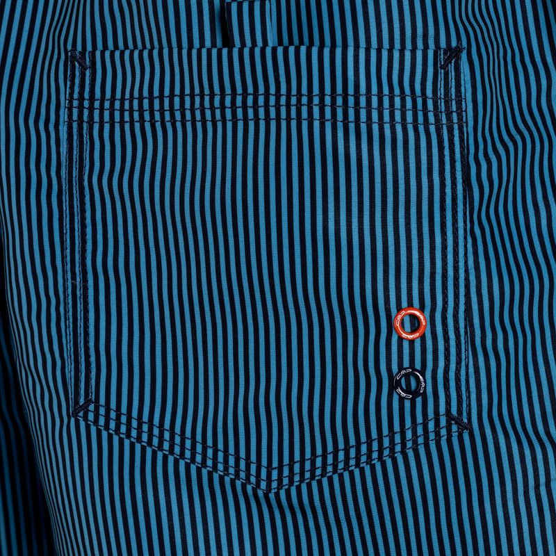 Pantaloni scurți de baie pentru bărbați CMP 10ZE albastru marin/portocaliu 3R50857/10ZE/46 4