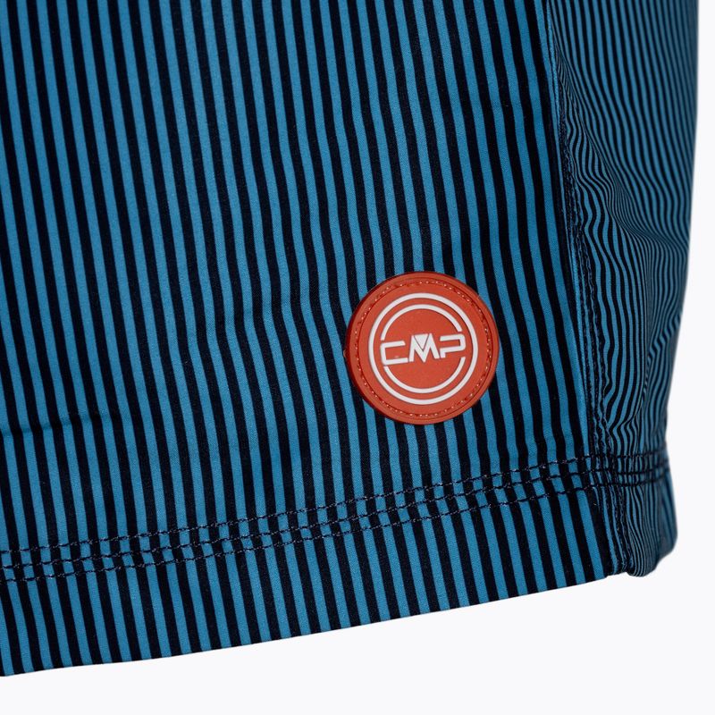 Pantaloni scurți de baie pentru bărbați CMP 10ZE albastru marin/portocaliu 3R50857/10ZE/46 5