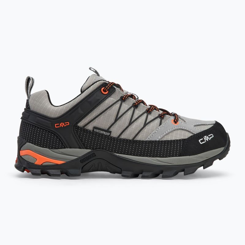 Încălțăminte de trekking pentru bărbați CMP Rigel Low Wp cemento/nero 2