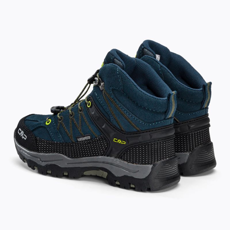 CMP cizme de trekking pentru copii Rigel Mid albastru marin 3Q12944 3