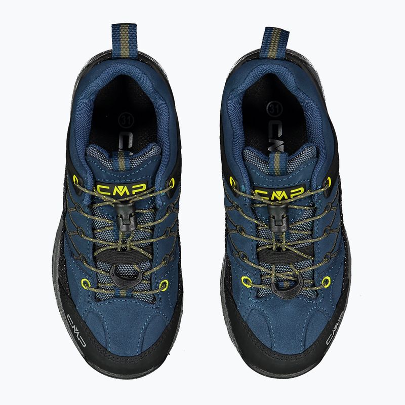 Încălțăminte de trekking pentru copii CMP Rigel Low Wp blue ink / yellow 10