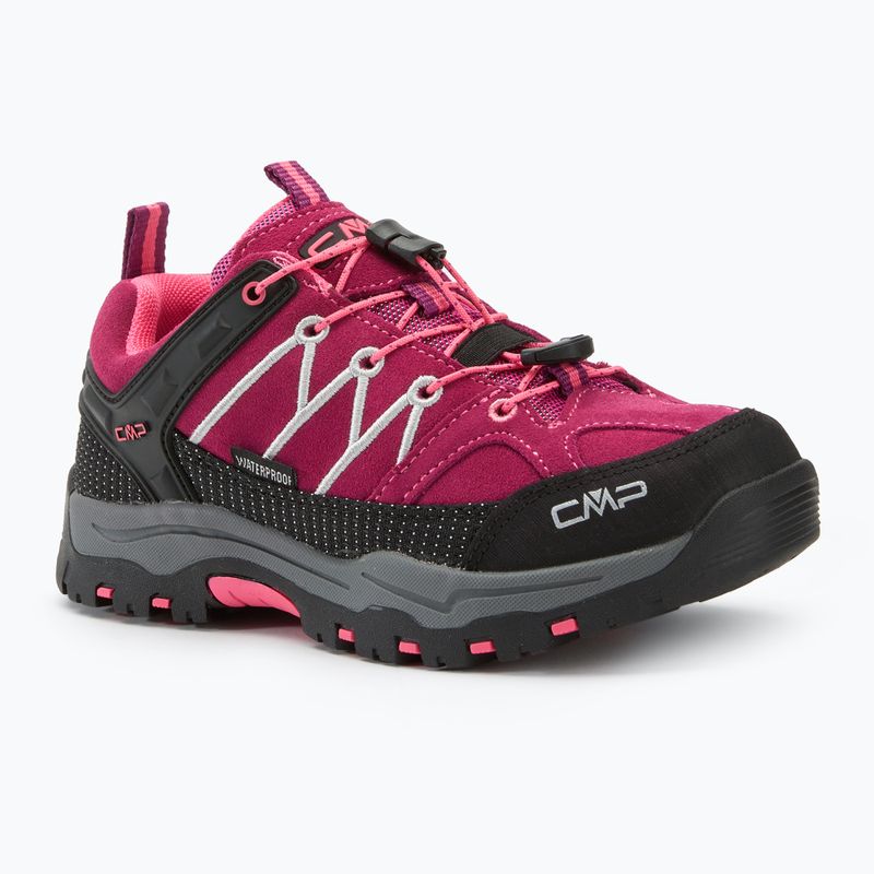 Încălțăminte de trekking pentru copii CMP Rigel Low Wp berry / pink fluo