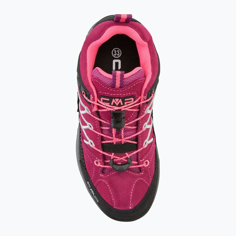 Încălțăminte de trekking pentru copii CMP Rigel Low Wp berry / pink fluo 5