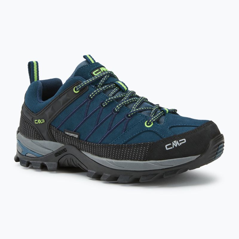 Încălțăminte de trekking pentru bărbați CMP Rigel Low blue ink / yellow fluo