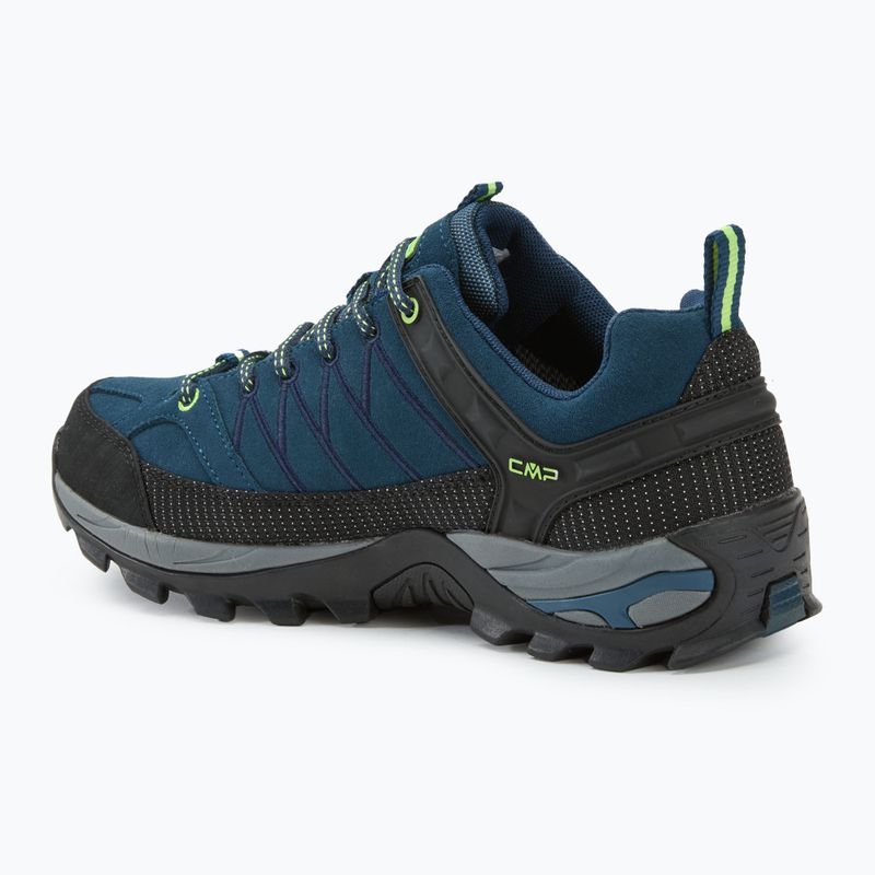 Încălțăminte de trekking pentru bărbați CMP Rigel Low blue ink / yellow fluo 3