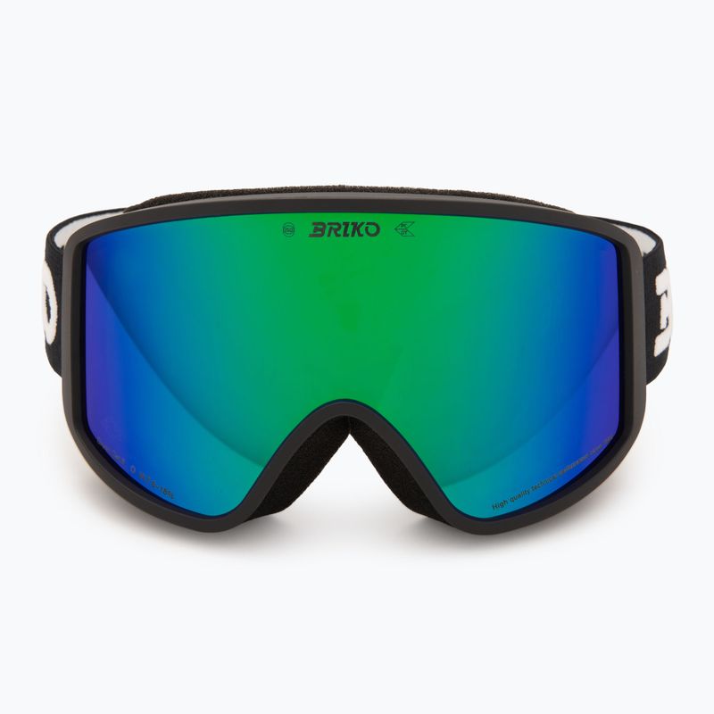 Ochelari de schi Briko Pulse black/green 2