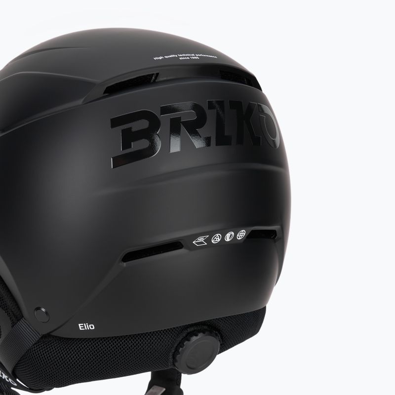 Cască de schi Briko Elio Visor matt black 7