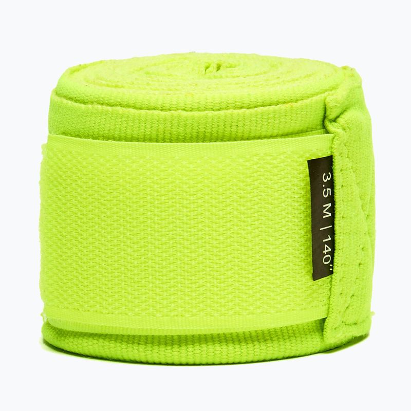 Bandaje de box Leone 1947 Hand Wraps 350 cm fluorescent yellow 3