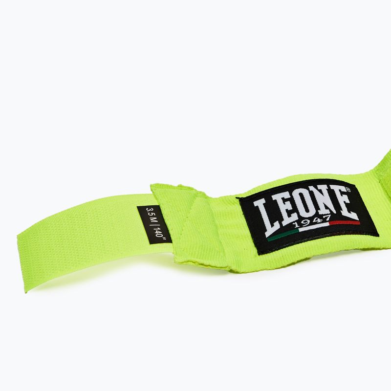 Bandaje de box Leone 1947 Hand Wraps 350 cm fluorescent yellow 5