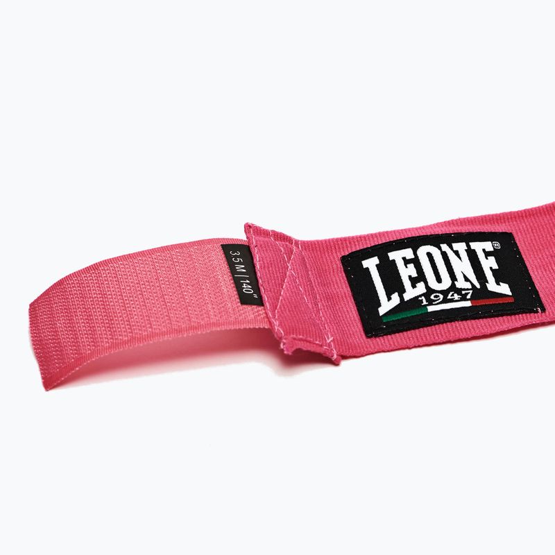 Bandaje de box Leone 1947 Hand Wraps 350 cm pink 5