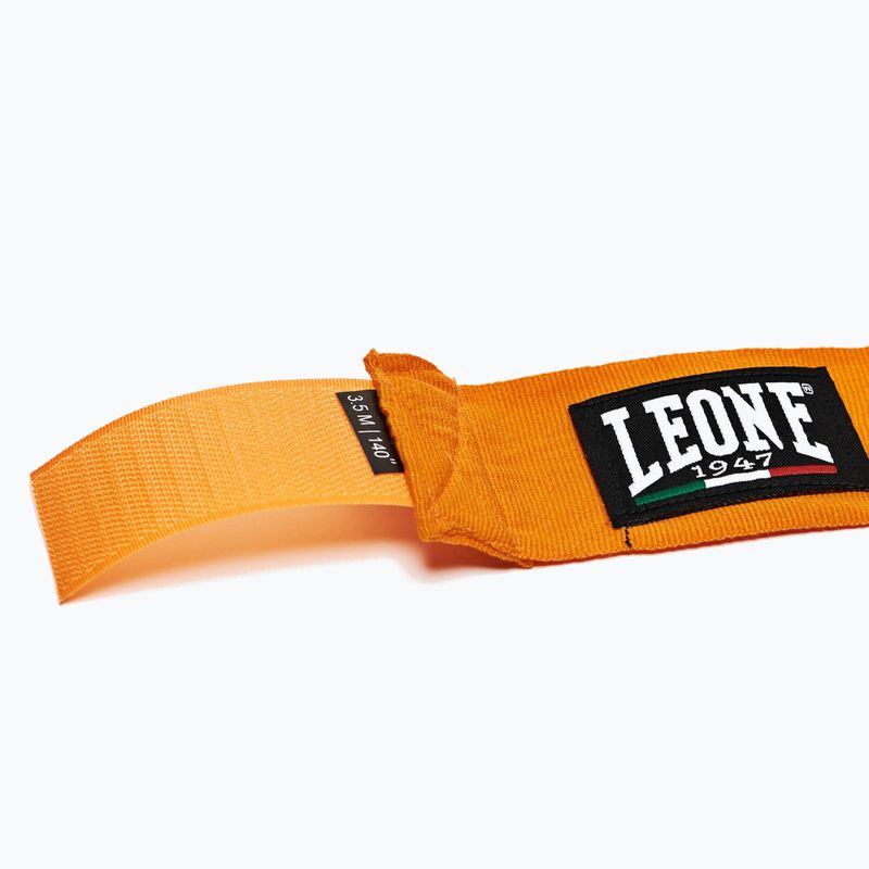 Bandaje de box Leone 1947 Hand Wraps 350 cm orange 5
