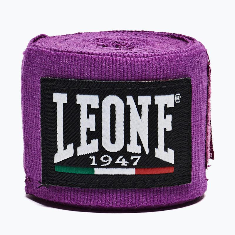 Bandaje de box Leone 1947 Hand Wraps 350 cm purple 2