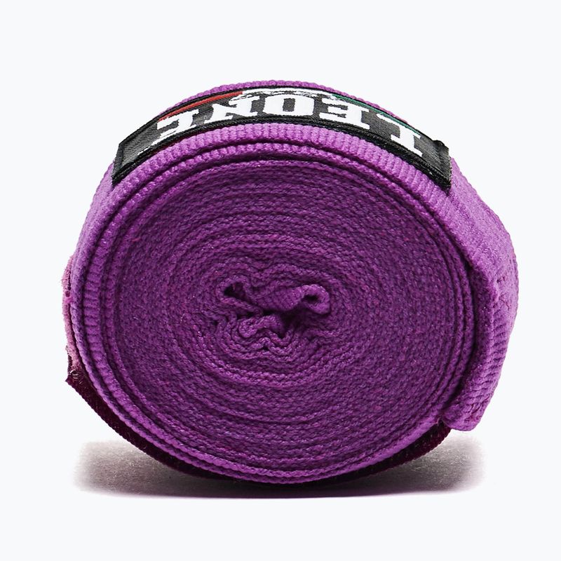 Bandaje de box Leone 1947 Hand Wraps 350 cm purple 4