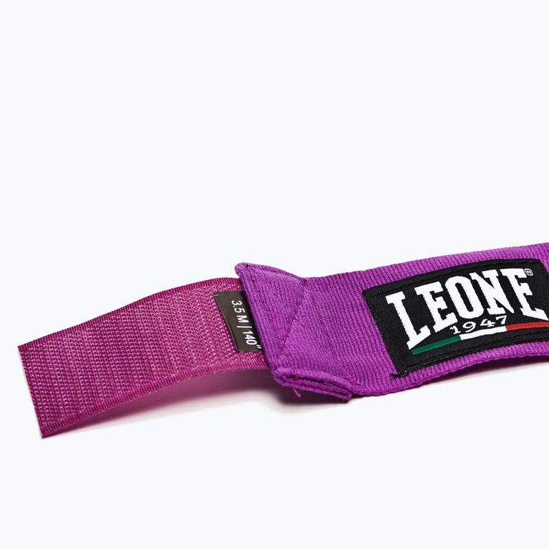 Bandaje de box Leone 1947 Hand Wraps 350 cm purple 5