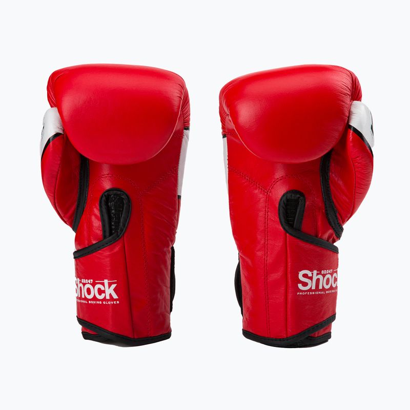 Mănuși de box Leone 1947 Shock roșu GN047 2