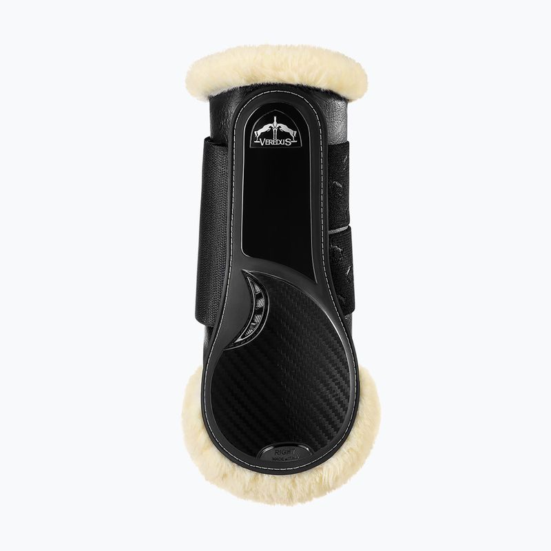 Veredus TRC Vento Vento Save The Sheep protecție frontală pentru cai negru TVF-STS12