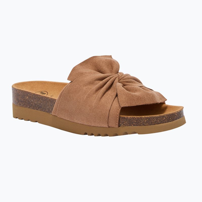 Șlapi de damă Scholl Princess Med camel
