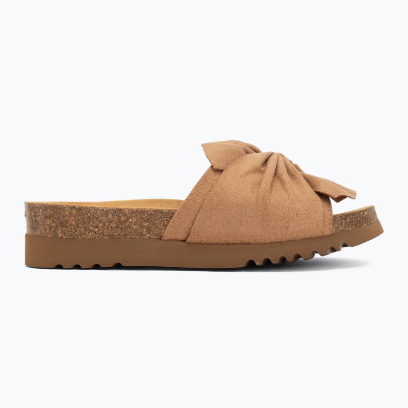 Șlapi de damă Scholl Princess Med camel 2