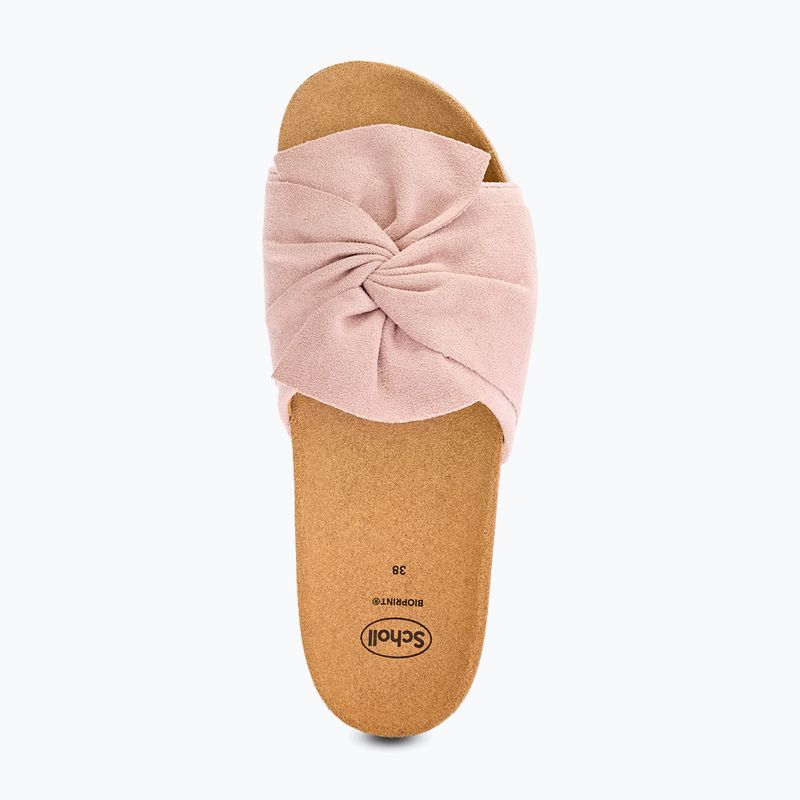 Șlapi de damă Scholl Princess Med antique pink 4