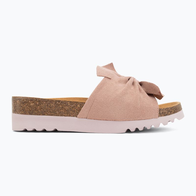 Șlapi de damă Scholl Princess Med antique pink 2