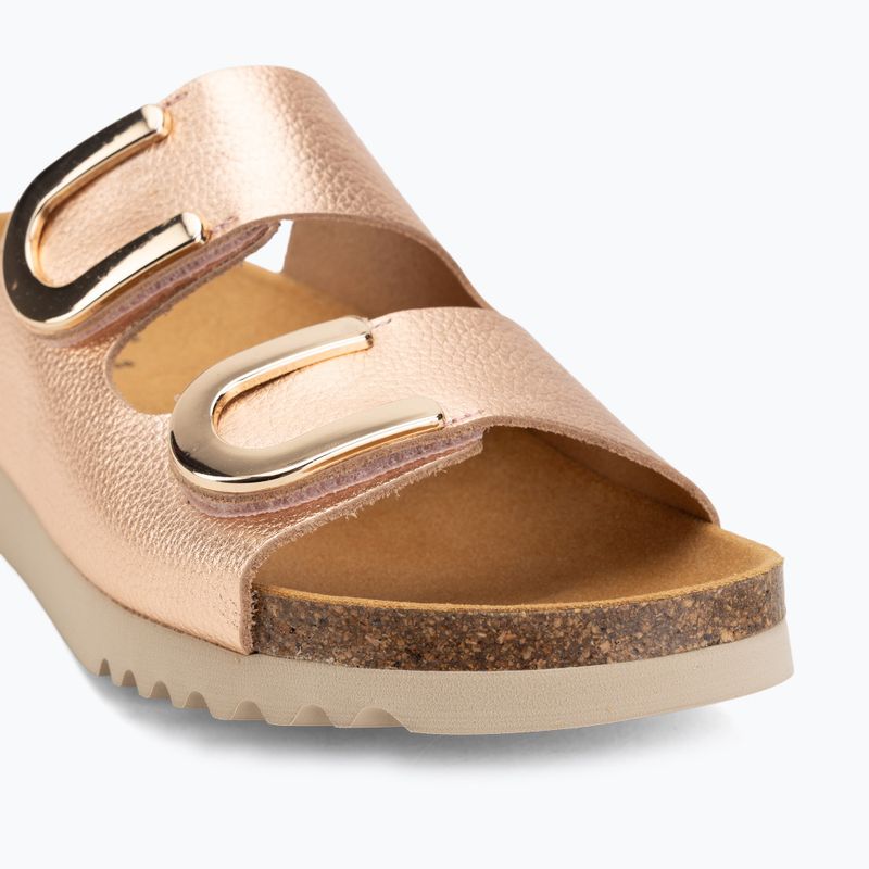 Șlapi de damă Scholl Montery 2 Straps Ad Med rose/gold 7