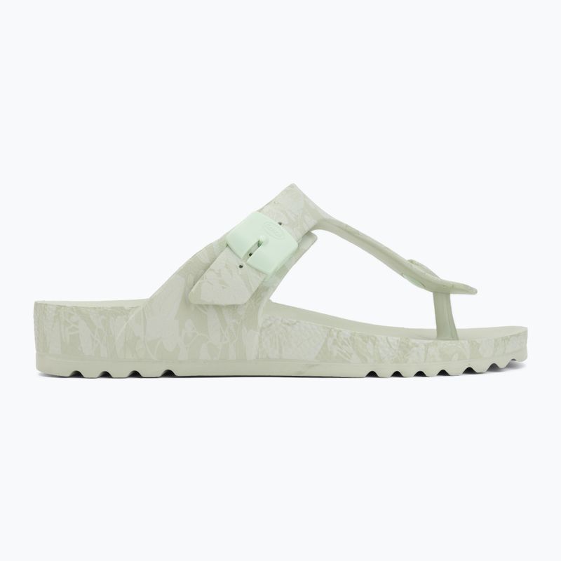 Șlapi de damă Scholl Bahia PriEVA pastel green 2