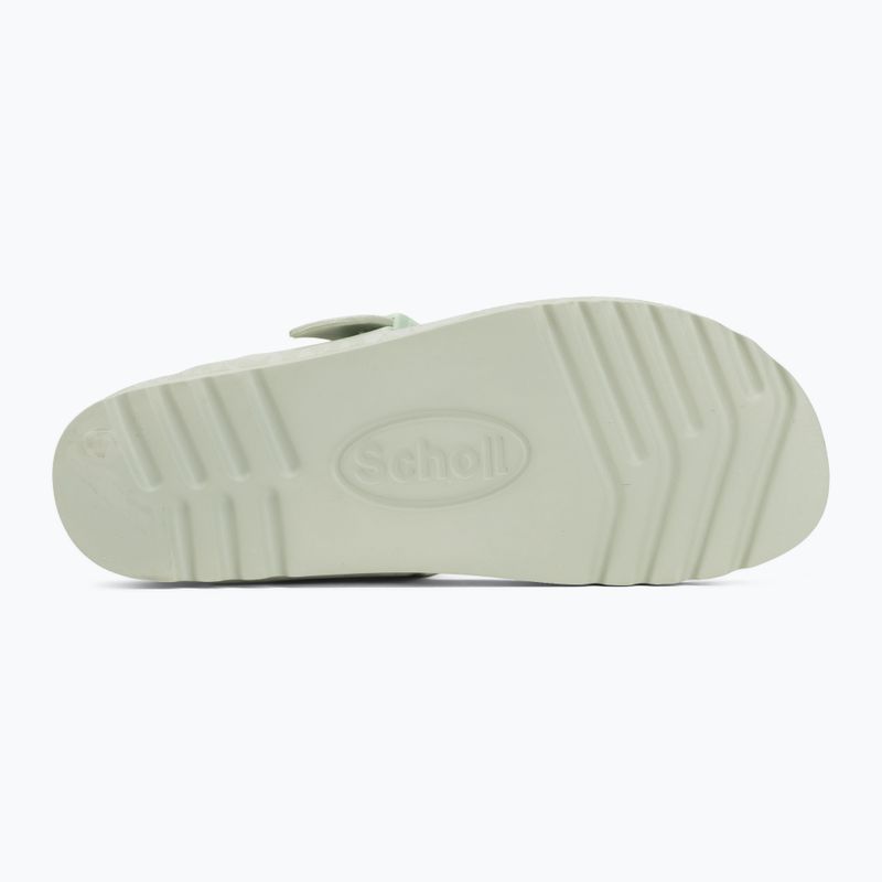 Șlapi de damă Scholl Bahia PriEVA pastel green 4