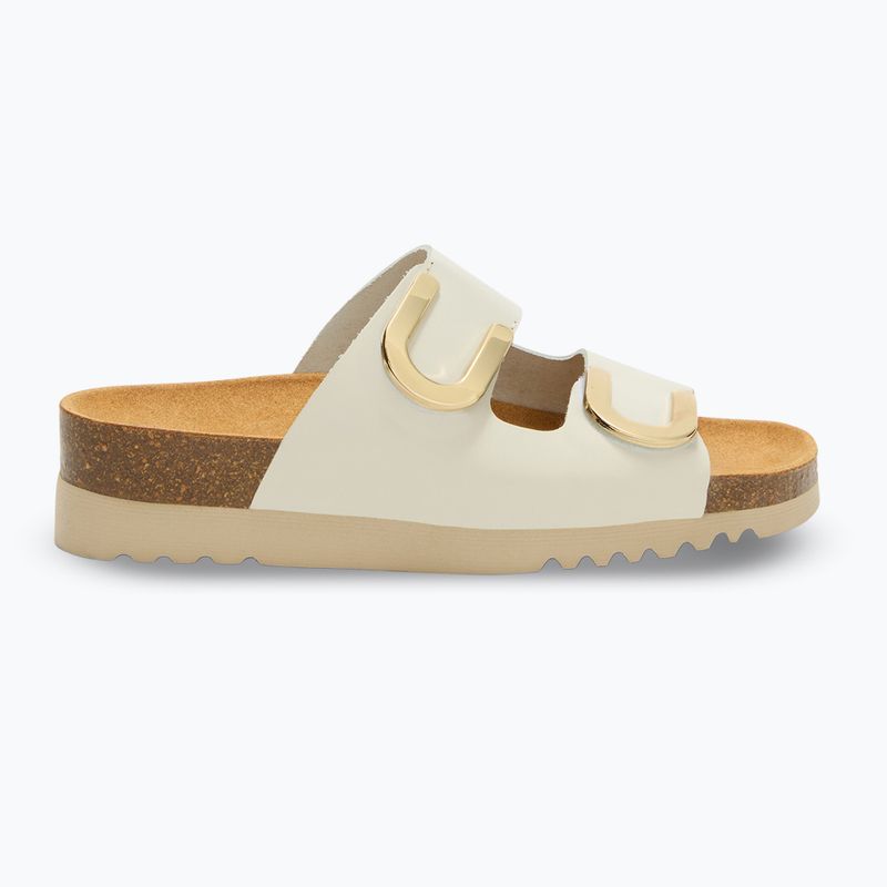 Șlapi de damă Scholl Montery 2 Straps Ad Med off white 2