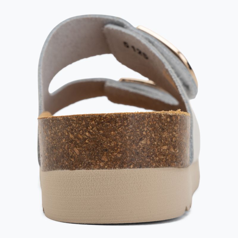 Șlapi de damă Scholl Montery 2 Straps Ad Med off white 6