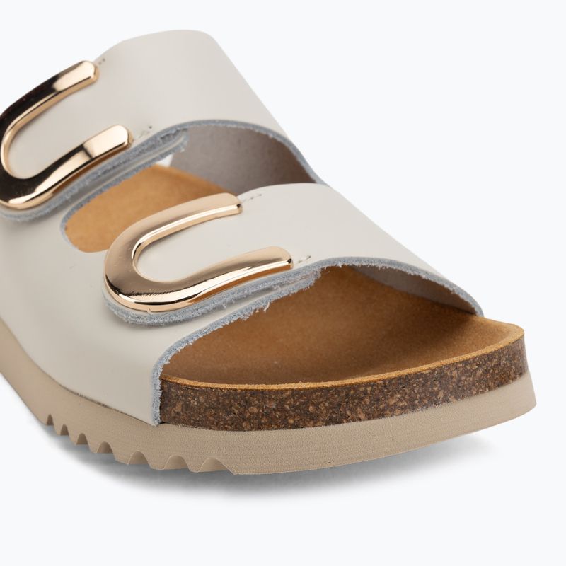 Șlapi de damă Scholl Montery 2 Straps Ad Med off white 7