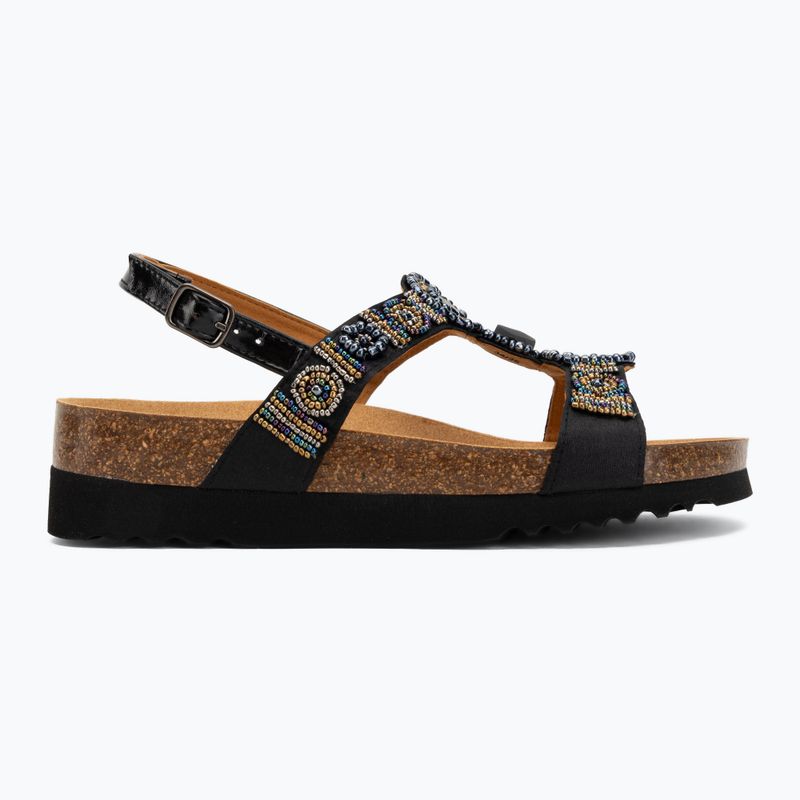 Sandale pentru femei Scholl Bogota Sandal Med black/multi 2