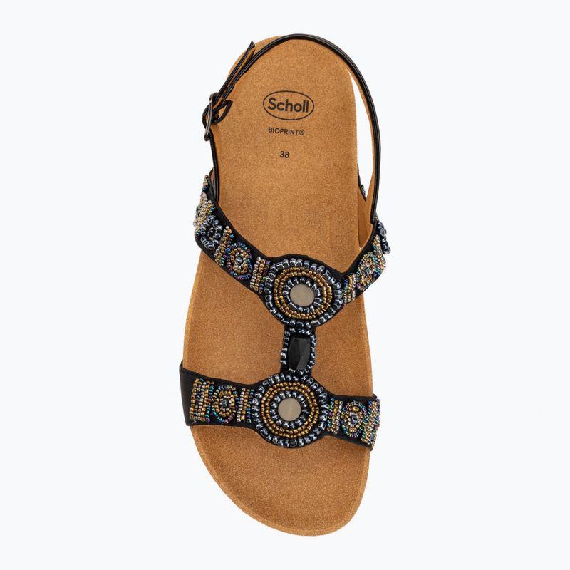 Sandale pentru femei Scholl Bogota Sandal Med black/multi 5