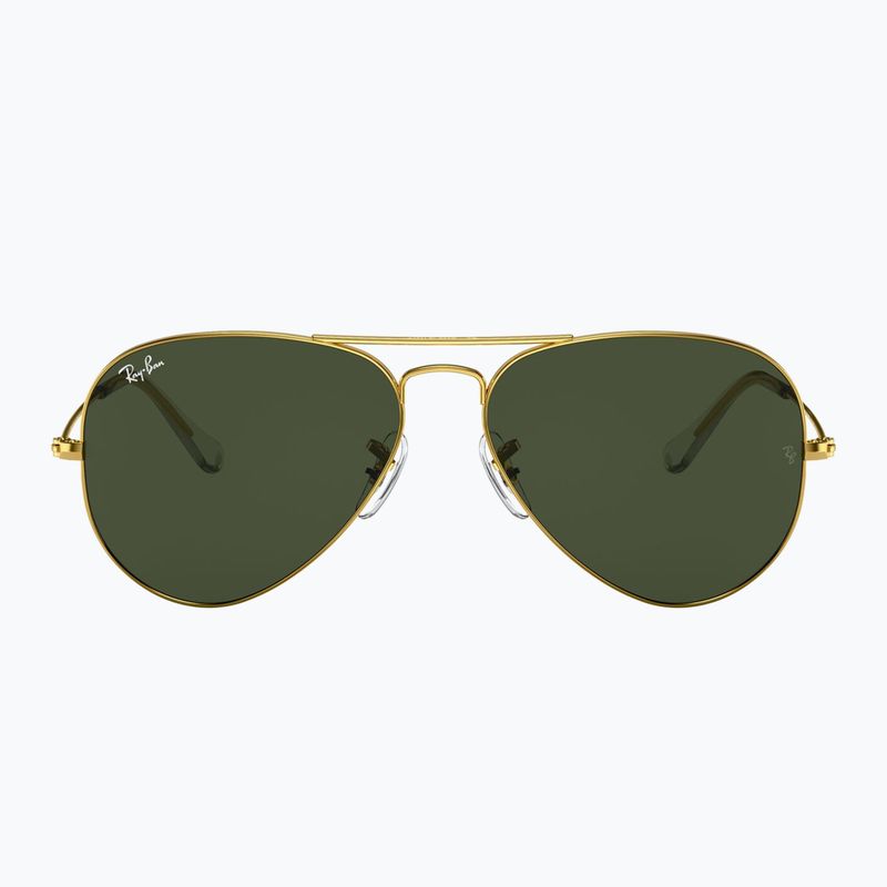 Ochelari de soare Ray-Ban Aviator Classic arista gold/green g-15 2