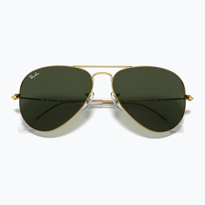 Ochelari de soare Ray-Ban Aviator Classic arista gold/green g-15 3