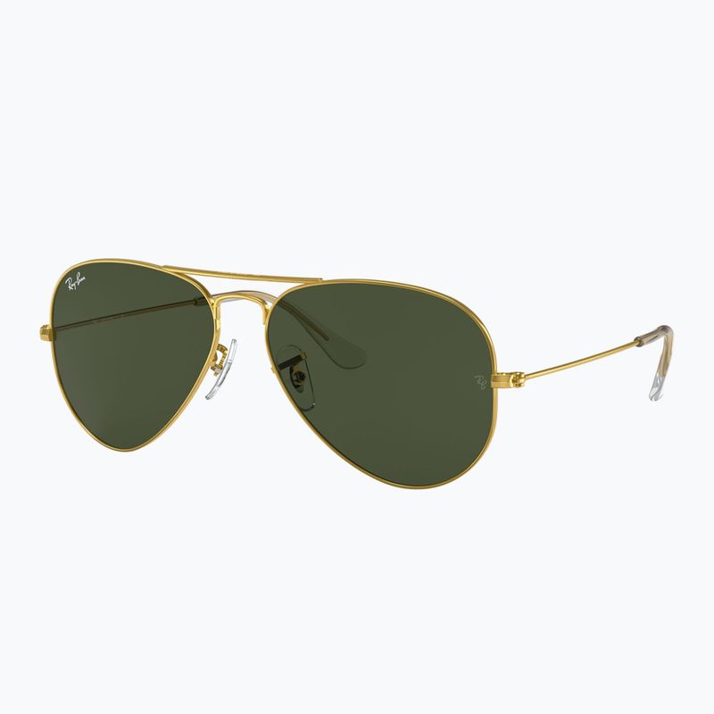 Ochelari de soare Ray-Ban Aviator Classic arista gold/green g-15 4