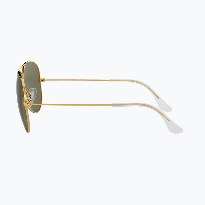 Ochelari de soare Ray-Ban Aviator Classic arista gold/green g-15 polarized 7