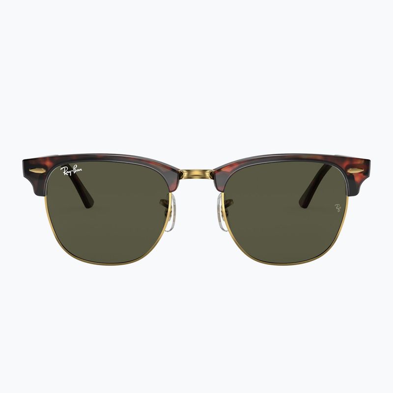 Ochelari de soare Ray-Ban Clubmaster Classic tortoiseshell/gold 2