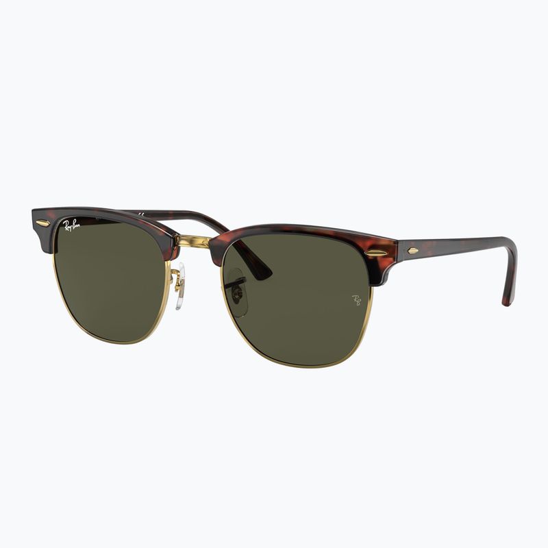 Ochelari de soare Ray-Ban Clubmaster Classic tortoiseshell/gold 4