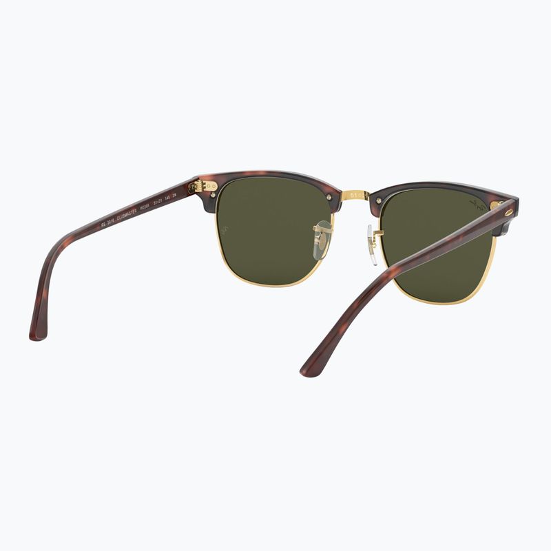 Ochelari de soare Ray-Ban Clubmaster Classic tortoiseshell/gold 6