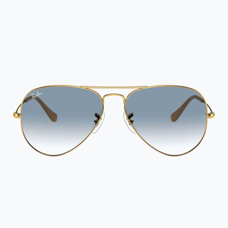 Ochelari de soare Ray-Ban Aviator Classic arista gold/light blue 2