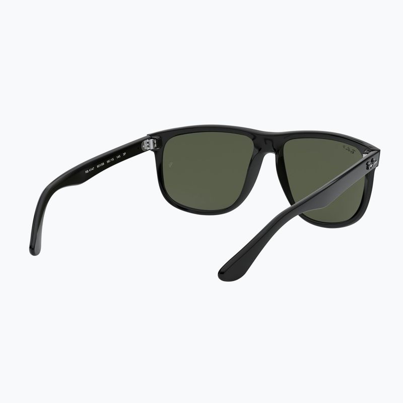 Ochelari de soare Ray-Ban Boyfriend black/dark green polarized 6