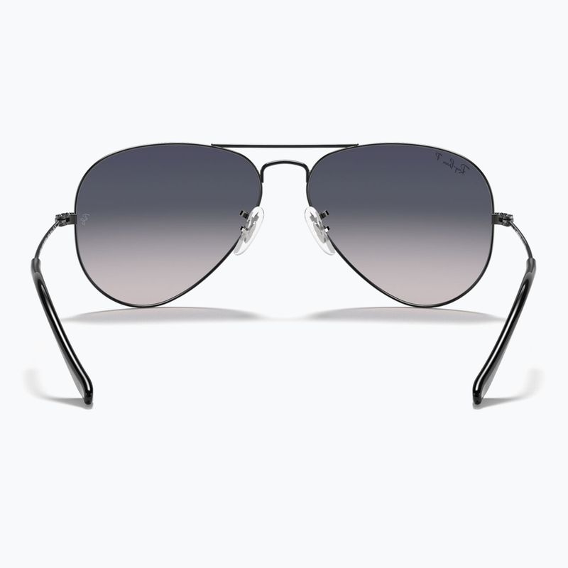 Ochelari de soare Ray-Ban Aviator Classic gunmetal/blue polarized 5