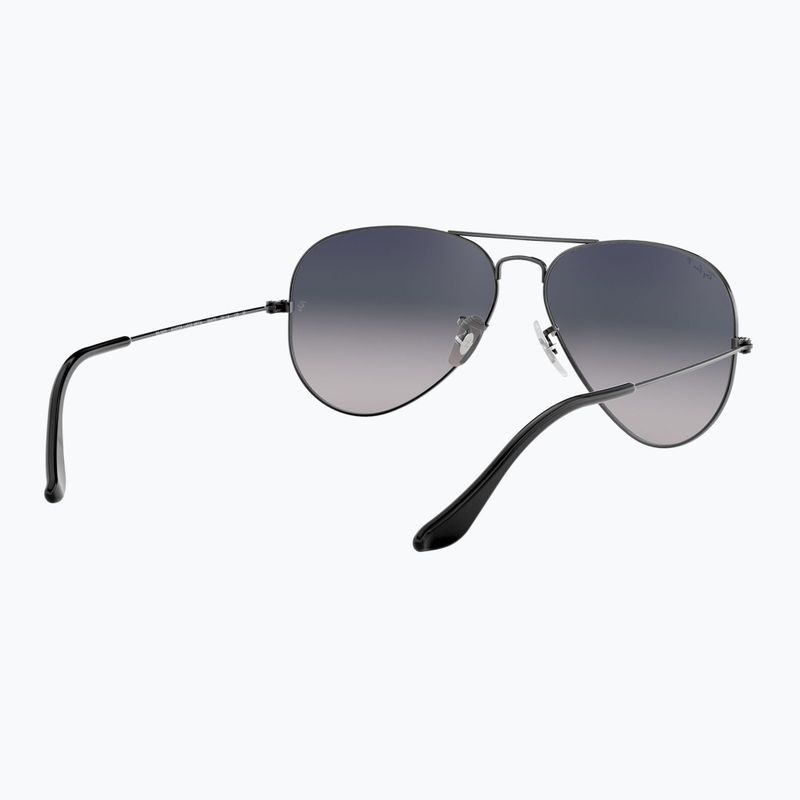 Ochelari de soare Ray-Ban Aviator Classic gunmetal/blue polarized 6