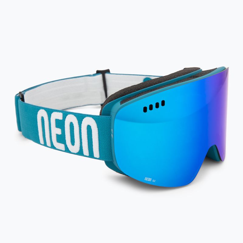 Ochelari de schi Neon Light petroleum/mirror blue