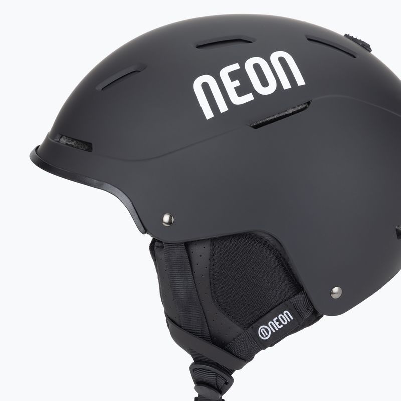 Cască de schi Neon Alpha black/white 7